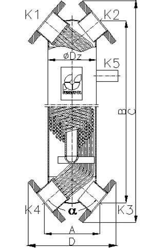 Кожухотрубный теплообменник Secespol JAD X(K) 12.114